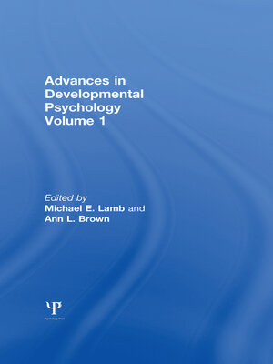 cover image of Advances in Developmental Psychology